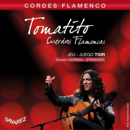 Cuerdas Guitarra Clásica Savarez T50R Tomatito Cuerdas Flamenco Tensión Normal