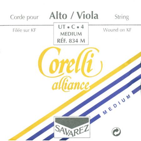 Cuerdas para instrumentos de arco Savarez 834M Corelli Alliance 4º Cuerda Viola
