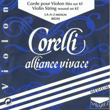 Cuerdas para instrumentos de arco Savarez 802M Corelli Alliance 2º Cuerda Violín