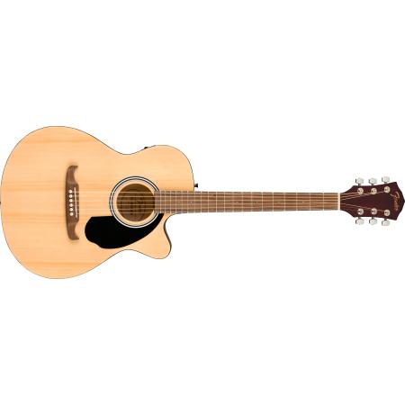 Guitarras Electroacústicas Fender FA135Ce Concert Wn Guitarra Electroacústica Natural