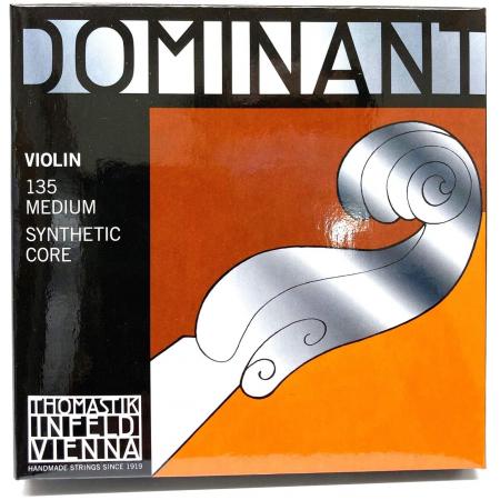 Cuerdas para instrumentos de arco Thomastik Dominant 135 Medium 4/4 Juego Violín