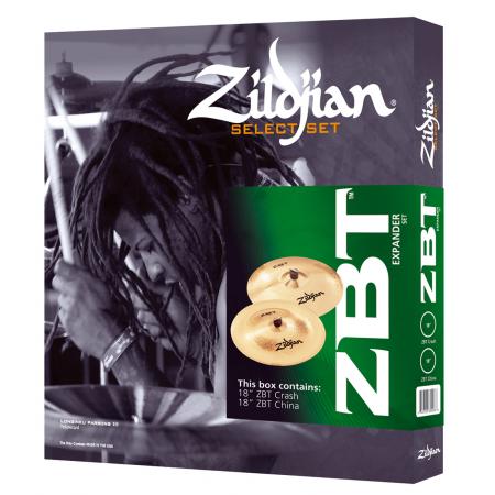 Platos de batería Zildjian ZBT Expander Set Platos 18" China Crash