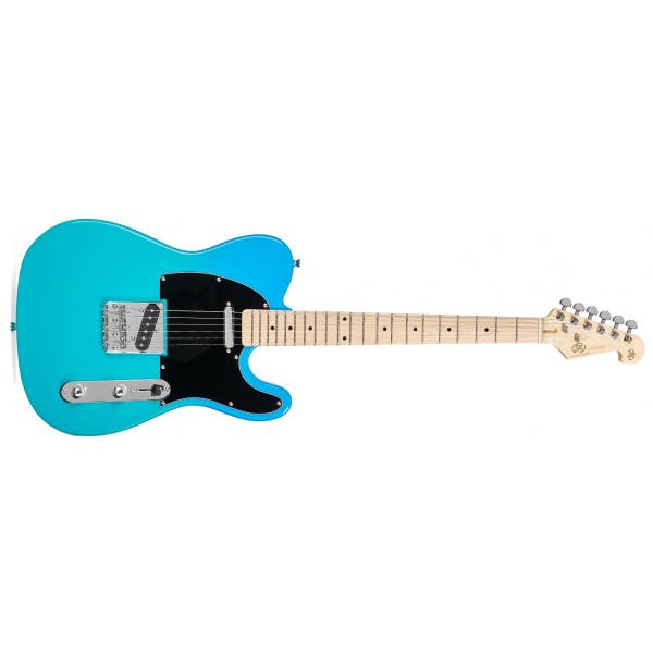 SX SEM2BG Guitarra Eléctrica Blue Glow