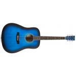 SX SD104 Guitarra Acústica Azul