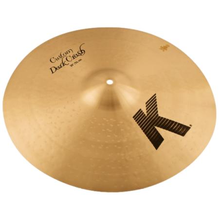 Platos de batería Zildjian K Custom Dark Crash Plato Batería Ride 20"