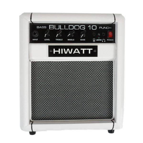 Hiwatt Bulldog 10 Combo De Bajo 10W Blanco