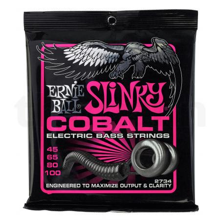 Cuerdas Bajo Ernie Ball Slinky Cobalt Super 45-100 Cuerdas Bajo