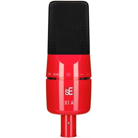 Micrófonos de Condensador Se Electronics X1 A Rojo Micrófono Condensador