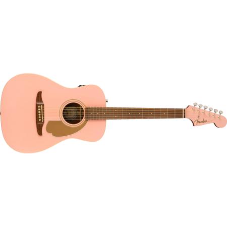 Guitarras Electroacústicas Fender Malibu Player Shell Pink Guitarra Electroacústica