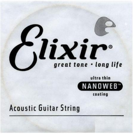 Cuerdas Guitarra Acústica Elixir Nanoweb 039B Cuerdas Guitarra Acústica