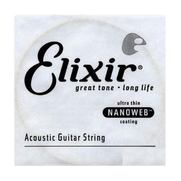 Elixir Nanoweb 039B Cuerdas Guitarra Acústica