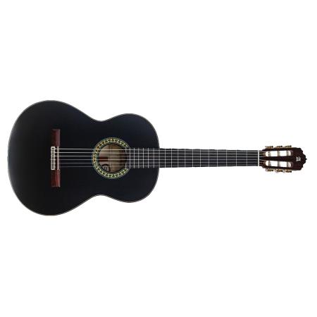 Guitarra Clásica - Guitarra española Alhambra Guitarra Clásica Satin Black Plus