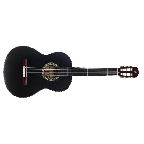 Alhambra Guitarra Clásica Satin Black Plus