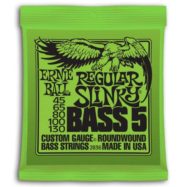 Ernie Ball 2836 Cuerdas Bajo 5C Regular Slinky