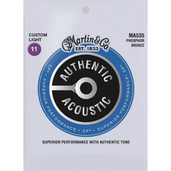 Martin Authentic SP Bronze Cuerdas Guitarra Acústica 11-52