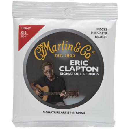 Cuerdas Guitarra Acústica Martin Eric Clapton Light Cuerdas Guitarra Acústica 12-54