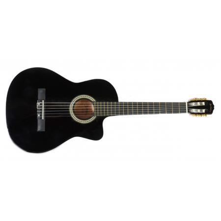 Reacondicionados y saldos Memphis 951CBK Negra Guitarra Clásica B-Stock