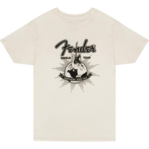 Fender World Tour Camiseta M Vintage White
