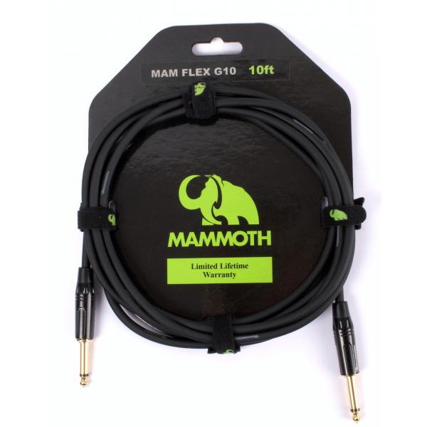Mammoth MAMLINESG10 Premium Cable Guitarra Jack Jack 3M