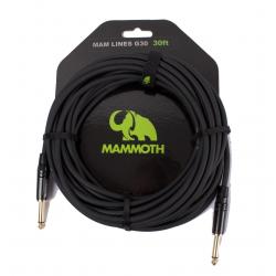 Cables de guitarra Mammoth Premium Cable Guitarra Jack Jack 9M