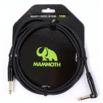 Mammoth MAMLINESG10R Premium Cable Guitarra Jack Acodado 3M