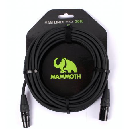 Cables para Micrófonos Mammoth Premium Cable Micrófono 9M