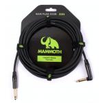 Mammoth MAMFLEXG20R Profesional Cable Guitarra Acodado 6M