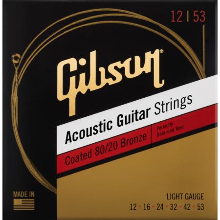 Cuerdas Guitarra Acústica Gibson SAGCBRW12 Acoustic Light Cuerdas Guitarra Acústica 12-53