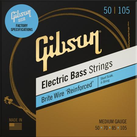 Cuerdas Bajo Gibson SBGSSM Short Scale Cuerdas Bajo Eléctrico 50-105