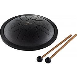 Instrumentos de Percusión Étnica  Sonic Energy  SSTD1BK Mini Tambor Negro