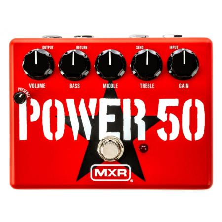 Pedales de guitarra MXR Tom Morello Power50 Pedal Guitarra Overdrive