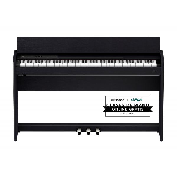 Roland F701 Piano Digital 88 Negro