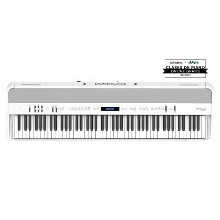 Pianos Electrónicos Roland FP90X Piano Digital 88 Teclas Blanco