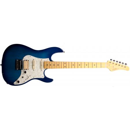Guitarras Eléctricas Fujigen Odyssey Boundary Transparent Blue Burst Guitarra Eléctrica
