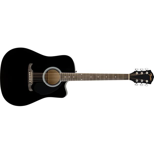 Fender FA125CE BK Guitarra Electroacústica