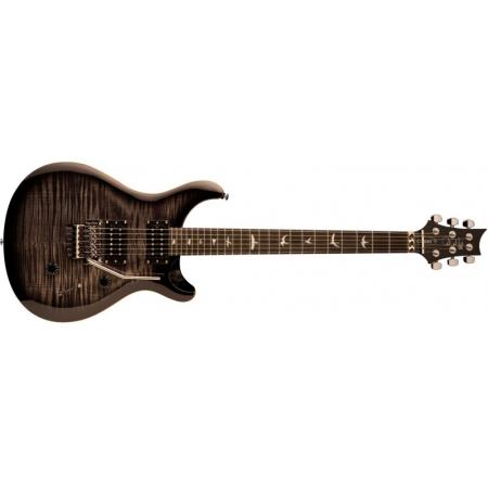 Guitarras Eléctricas PRS SE Floyd Custom 24 Guitarra Eléctrica Charcoal Burst