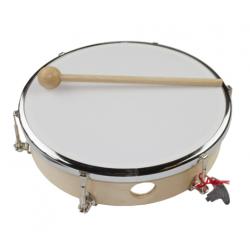 Instrumentos de Percusión Latina Samba 787SM Pandero Swing Parche Poliéster Ø25.4 CM/10" 9 Tensores