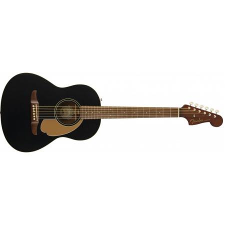 Guitarras Acústicas Fender Sonoran Mini Guitarra Acústica Negra con Funda