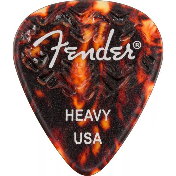 Fender 351 Shape Heavy Tortoise Shell 6 Púas