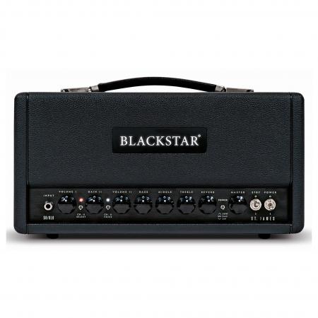 Cabezales para guitarra Blackstar ST James 50 6L6H Cabezal Guitarra Negro