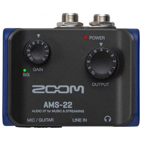 Interface de Audio Zoom Ams22 Interface De Audio
