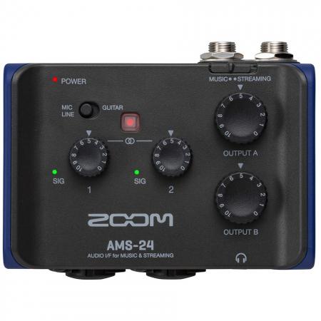 Interface de Audio Zoom Ams24 Interface De Audio