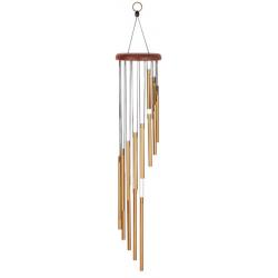 Instrumentos de Percusión Étnica  Sonic Energy SC29B Campanilla Espiral 73CM Bronce