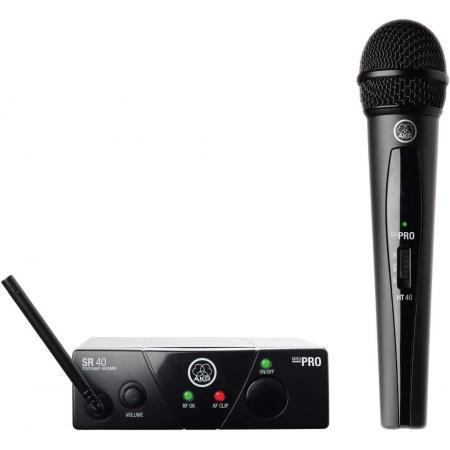 Sistemas y Micrófonos Inalámbricos  AKG WMS40MINVOCSETISM3 Sistema Inalámbrico UHF Vocal