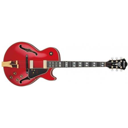 Guitarras Eléctricas Ibanez GB10SEFM George Benson Guitarra Eléctrica Sapphire Red