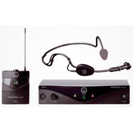Sistemas y Micrófonos Inalámbricos  AKG PW45SPORTSETBDM Sistema inalámbrico UHF Banda M