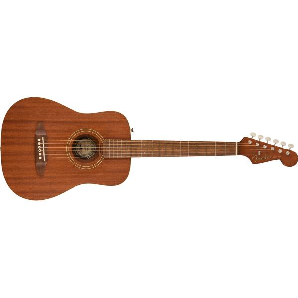 Fender DE Redondo Mini Guitarra Acústica Caoba