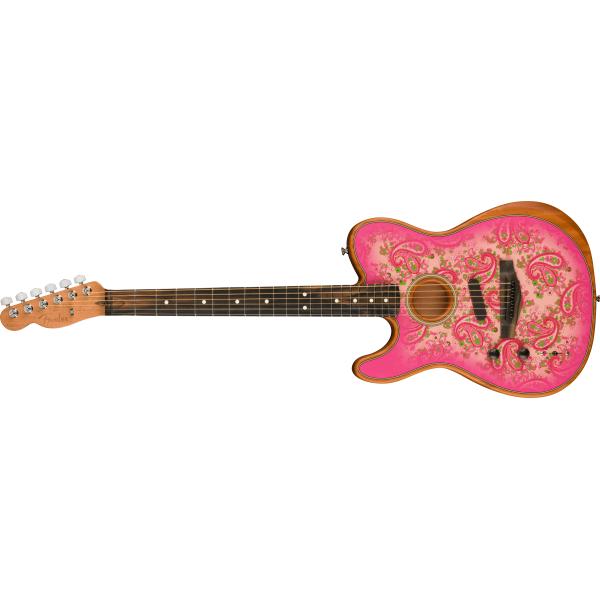 Fender LTD AM Acoustasonic Telecaster LH PP Guitarra Electroacústica