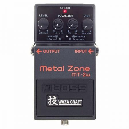 Pedales Boss MT2W Metal Zone Distortion Pedal Efectos