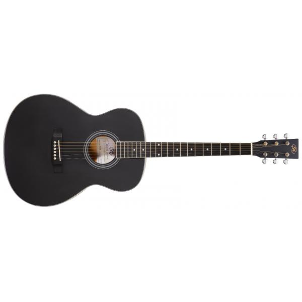 SX SO104 Guitarra Acústica Negra